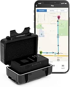 Amcrest IP65 Weatherproof Magnetic Case for Amcrest 4G LTE GPS Tracker (AM-GL300W-4G), for Vehicles, Cars, Trucks (AM-GL-HM3G-V3)