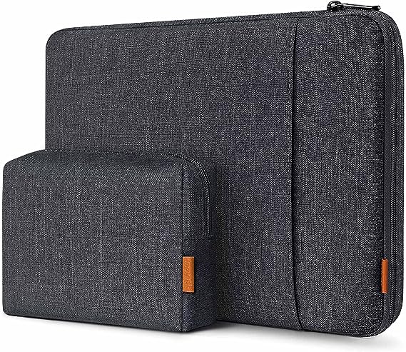 Inateck 12.3-13 Inch Laptop Case Sleeve 360° Protection Compatible with 13 inch MacBook Air M2/M1 2018-2022 A2337/A2179, MacBook Pro M2/M1 2016-2022, Surface Pro 9/8/7/6/X/5/4/3 with Accesory Bag