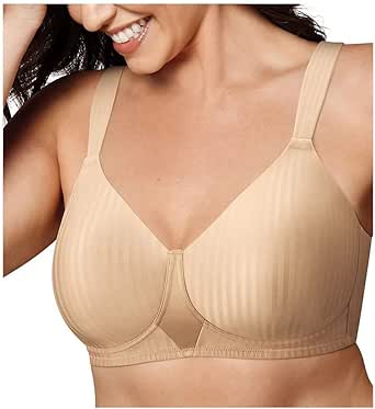 Playtex Womens Secrets Perfectly Smooth Wireless Bra, Full-Coverage T-Shirt Bra for Full Figures