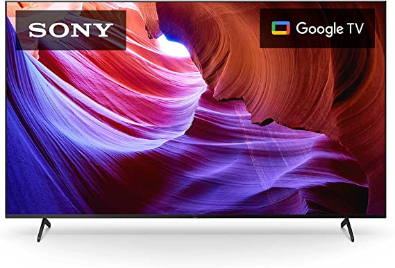 Sony 85 Inch 4K Ultra HD TV X85K Series: LED Smart Google TV with Dolby Vision HDR and Native 120HZ Refresh Rate KD85X85K- 2022 Model