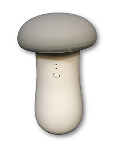 EBO Mushroom - Magic LED Lamp and Power Bank Charger (White)