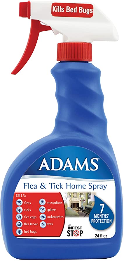 Adams Flea and Tick Home Spray, 24 Ounce