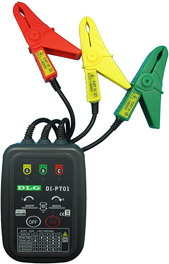 DLG DI-PT01 Non-contact Phase Rotation Tester
