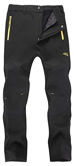 Singbring Outdoor Windproof Hiking Pants Waterproof Ski Pants For Men Women