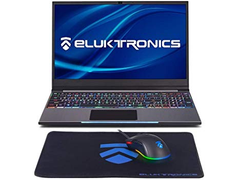 Eluktronics MECH-15 G2Rx Slim & Light NVIDIA GeForce GTX 1660Ti Gaming Laptop with Mechanical RGB Keyboard - Intel i7-9750H CPU 6GB GDDR6 VR Ready GPU 15.6” 144Hz Full HD IPS 512GB NVMe SSD   16GB RAM