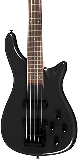 Rogue LX205B 5-String Series III Electric Bass Guitar Pearl Black