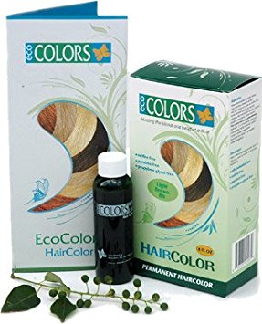 EcoColors Haircolor Dark Brown - 5N /(2 oz color 2 oz developer)