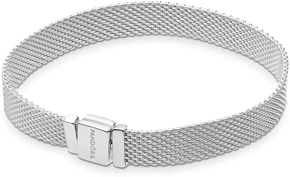 Pandora Women 925 Silver Silver Statement Bracelet - 597712-17