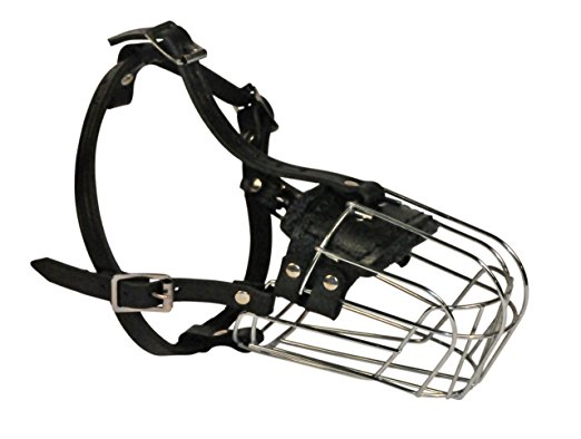 Dean and Tyler Wire Basket Muzzle, Size No. J2 - Large Dachshund