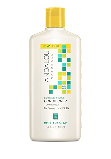 Andalou Naturals Healthy Shine Conditioner, Sunflower Citrus, 11.5 Ounce