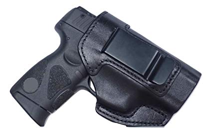 Tactical Scorpion Gear Full Grain Leather IWB Conceal Carry Gun Holster for Taurus Millennium G2 PT111 PT132 PT138 PT140 PT145 PT745 G2c