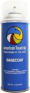 American Touch Up Paint Compatible with Mazda | 42S Titanium Flash Metallic | Spray Paint - Basecoat