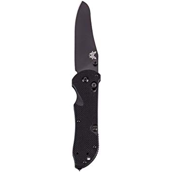 Benchmade - Triage 915 Knife, Sheepsfoot, Black Handle