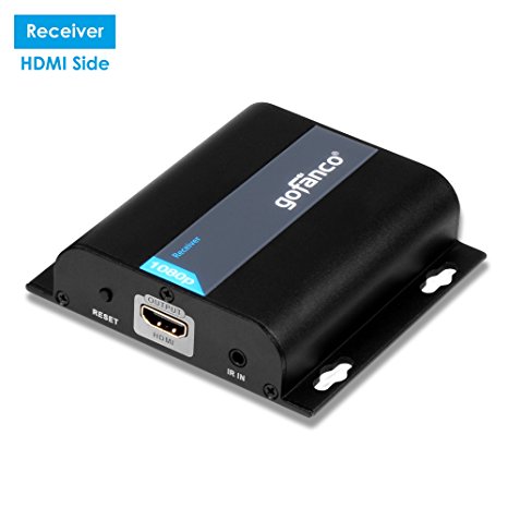 gofanco Receiver Box for HDMI Extender - Additional Receiver Box to 120m TCP/IP HDMI Extender Kit (HDBitEXT)