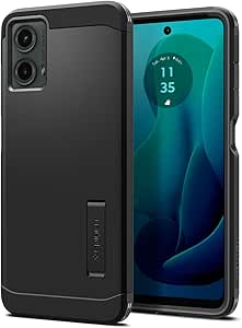 Spigen Tough Armor Designed for Motog G 5G (2024) - Matte Black