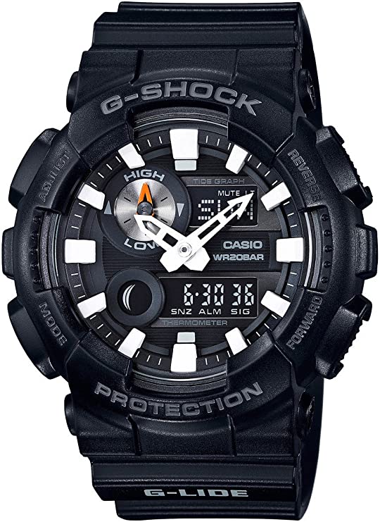 G-Shock GAX-100 G-Lide Series Watches - White/Black/One Size