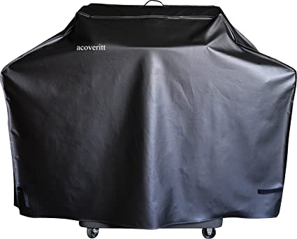 58" Heavy Duty Waterproof Gas Grill Cover fits Weber Char-Broil Coleman Gas Grill-Black