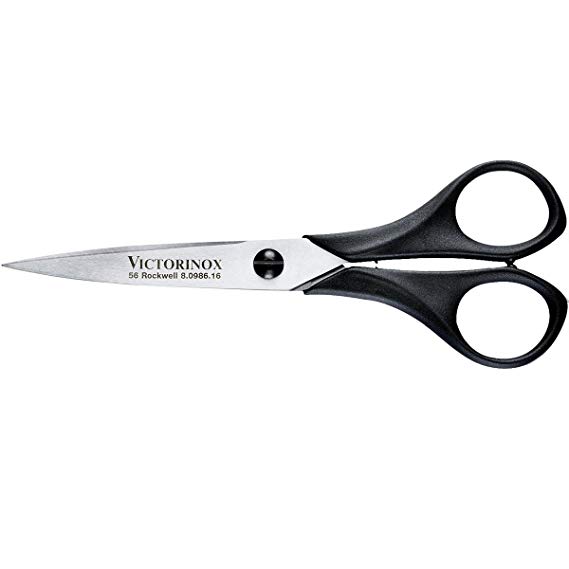 Victorinox Scissors, Black/Silver, Medium, 16 cm