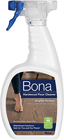 Bona Hardwood Floor Cleaner 32 oz Spray, Clear