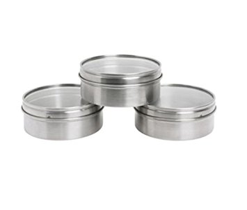 Ikea Stainless Steel Magnetic Container 801.029.19, Pack of 6