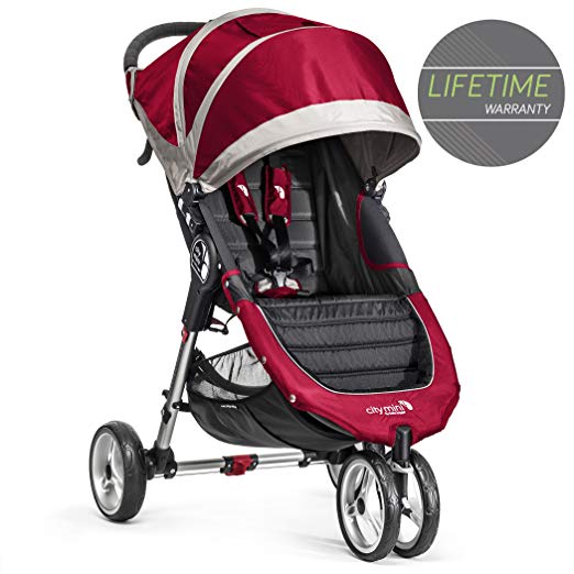 Baby Jogger City Mini Single Stroller Crimson