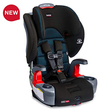 Britax Grow with You ClickTight Harness-2-Booster Car Seat - 2 Layer Impact Protection - 25 to 120 Pounds, Cool Flow Teal [Newer Version of Frontier]