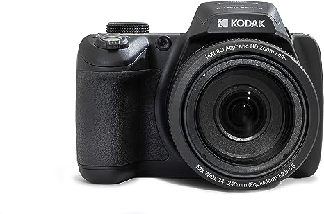 Kodak PIXPRO Astro Zoom AZ528-BK 16 MP Digital Camera with 52x Optical Zoom 24mm Wide Angle Lens 6 fps Burst Shooting 1080P Full HD Video Wi-Fi Connectivity and a 3" LCD Screen (Black)