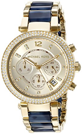 Michael Kors Women's Parker Blue Watch MK6238