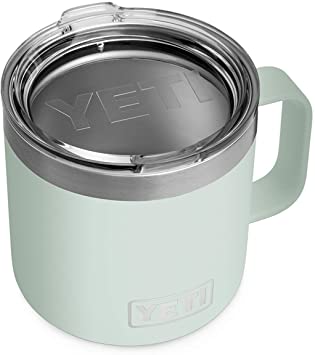 YETI Rambler 14 oz Mug, Stainless Steel, Vacuum Insulated with Standard Lid