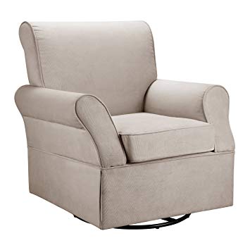 Baby Relax Swivel Glider, Comet Doe - Color White