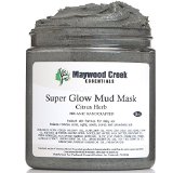 Facial Mud Mask ORGANIC - Includes Ebook - Smooths Skin and Reduces Pores - Improves Acne Aging Spots Redness Blemishes Pimples Blackheads - Reduces Fine Lines and Wrinkles