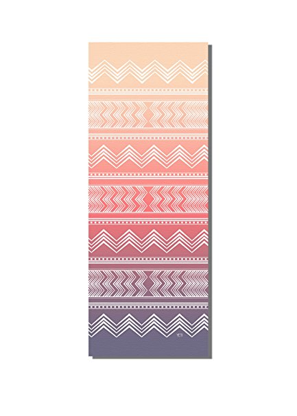 6mm Yoga Mat Extra Thick Eco-friendly Super Wide Non-Slip Non Toxic Printed Mat for Yoga Exercise Pilates