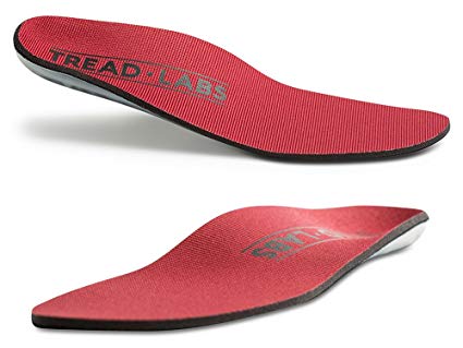 Tread Labs Stride Insoles - Semi-Custom Orthotics For Plantar Fasciitis Pain Relief - 4 Arch Heights Deliver a Flawless Fit & Comfort From Flat Feet to Extra High Arches - Prevent and Relive Foot Pain