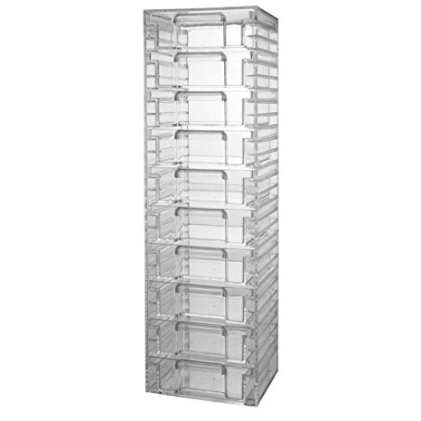 Clear Organizer with 10 Removable Drawers