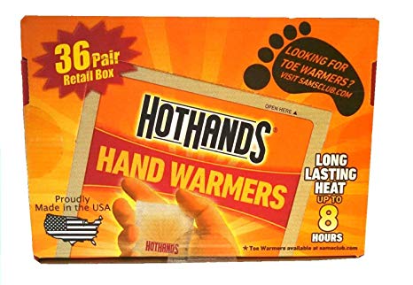 HotHandS® Hand Warmers 36 Pairs