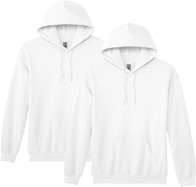 Gildan Adult Fleece Hoodie Sweatshirt, Style G18500, Multipack