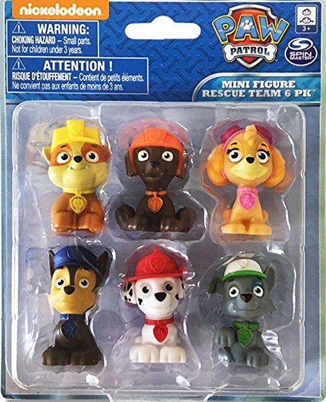 Paw Patrol Figure Set 6 Piece