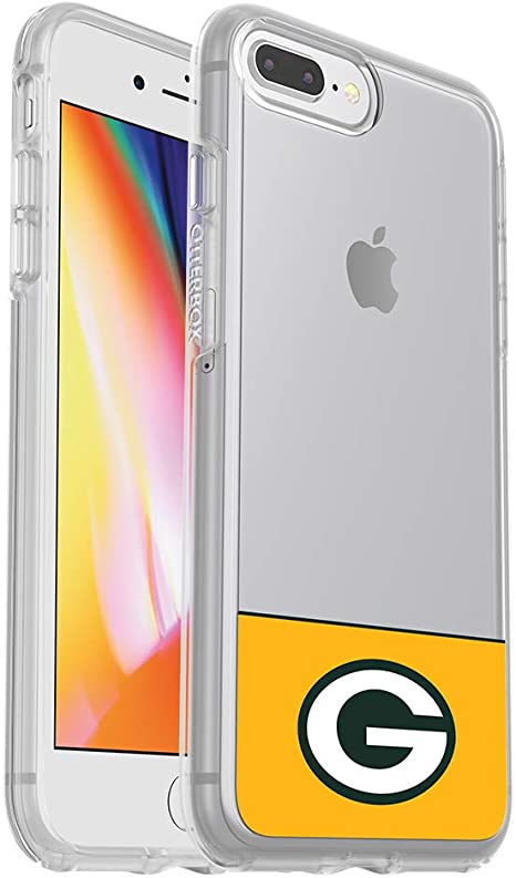 OtterBox NFL SYMMETRY SERIES Case for iPhone 8 Plus & 7 Plus (ONLY) - Retail Packaging - PACKERS