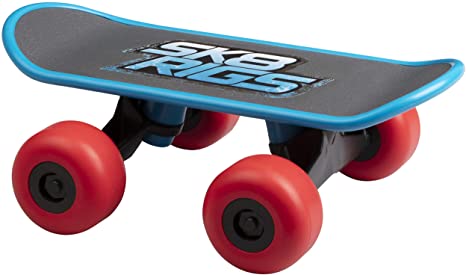 SK8 Rigs Handboard for Kids - Hand Powered Skateboard - Safely Perform Amazing Skateboard Tricks with Your Hands - Blue Chompy - Age 3