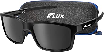 Flux New Verano Polarized Sunglasses for Men and Women UV400,Anti-Slip,Adjustable Nose Pad