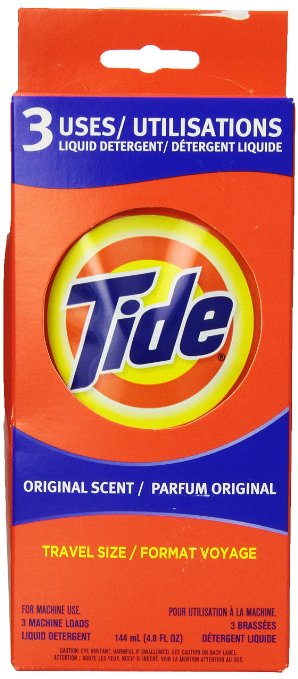 Tide Liquid Detergent Single Loads (3-Count)