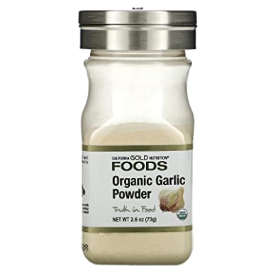 California Gold Nutrition Organic Garlic Powder, 2.6 oz (73 g)