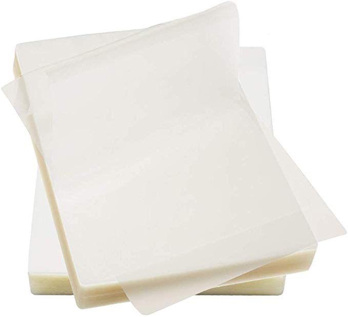 Immuson Thermal Laminating Pouches 8.9 x 11.4, 5 Mil Thickness, Crystal Clear Finish, 100 Pack