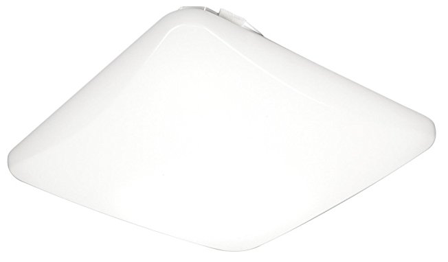 Lithonia Lighting FMLSDL 20 35840 M4 20 in. 44W White LED Square 120V Dimmable Ceiling 4000K, 4400 Lumens, 220W Equivalent