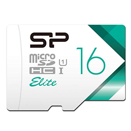 Silicon Power 16GB MicroSDHC UHS-1 Memory Card Limited Edition with Adapter (SP016GBSTHBU1V21SP)