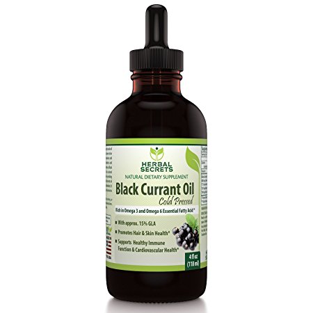 Herbal Secrets Black Currant oil 4 fl oz