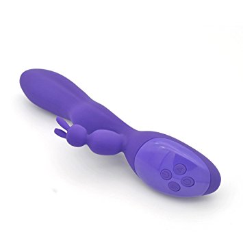 Meixx Dildo Vibrator Wand Massager, G-spot Vibrators Vagina and Clitoris Stimulator Vibrating, Dildos Sex Toys for Penis,Cordless Waterproof Adult Toy for Couples or Women Masturbator,7 Speed (Purple)