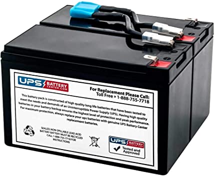 APC Battery Cartridge Replacement #142 (Replacement for APCRBC142) - Compatible Replacement by UPSBatteryCenter