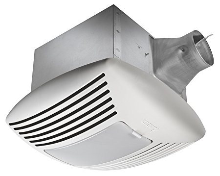 Delta Breez SIG110HL Signature 110 CFM Exhaust Fan/Light with Adjustable Humidity Sensor and Speed Control