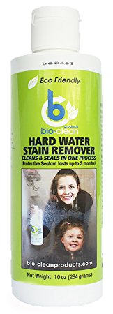 Bio Clean: Hard Water Stain Remover (10 Oz) - Our Professional Cleaner Removes Tuff Water Stains From A Variety Of Surfaces- by Bio Clean Products